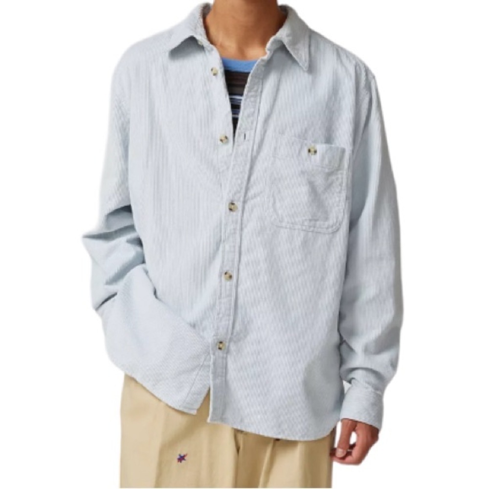 Urban‎ Outfitters UO Big Corduroy Work Shirt Size M